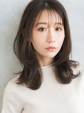 エレノア 自由が丘店(Eleanor) 20代30代40代50代 艶髪シースルーバング小顔ウルフくびれミディ