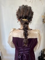 メール(Mer...)&nbsp;お呼ばれ編みおろしヘアセット♪