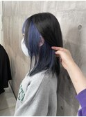 ブルーインナーカラー m