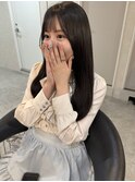 重めロングレイヤー