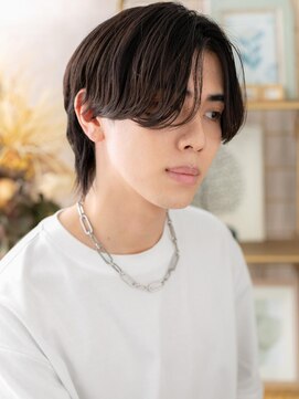 カバーヘア ブリス 大宮西口(COVER HAIR bliss) グレージュアッシュコンマへアセンターパートa大宮20代30代40代