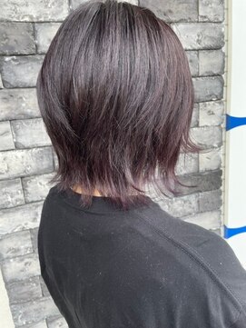 ライズ バイ レボ 柏店(RISE by REVO) イメチェン/似合わせカット/フルバング/レッドブラウン/柏