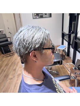 グリット オオサカ(GRIT osaka) 波巻きスパイラルパーマメンズマッシュパーマツイストパーマ