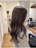 美髪レイヤー×まろやかベージュ