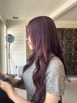 ザスカイ(THE SKY) 一回ブリーチのラベンダー