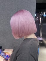 ペレ 栄店(PELE) デザインカラー/レイヤーカット/ウェットヘア/オリーブベージュ