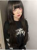 ▽□□▽姫カットロング