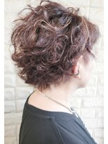 松本平太郎美容室 国立店 ツーブロック&アシンメトリーショートウェーブ/30代40代50代60代