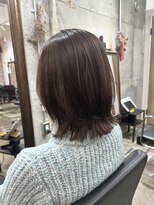 ヴィップルーム(viproom)&nbsp;ツヤ髪スタイル/ニュアンスカラー/ショートボブ/センターパート