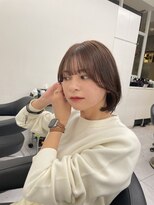 アイズ 横浜(IS)&nbsp;横浜/切りっぱなしボブ/顔周りカット/mikiya指名