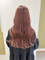 エミィ(emme)&nbsp;ピンクブラウン20代30代髪質改善ハイライトブリーチカット立川