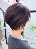 手櫛でキマるくびれショート