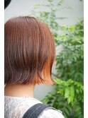 ★美髪＃インナーカラー＃大人ボブ＃外ハネボブ