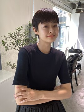 ステップボーンカットオオサカ(STEP BONE CUT OSAKA Via TICK-TOCK) 【ステップボーンカット】マッシュショート