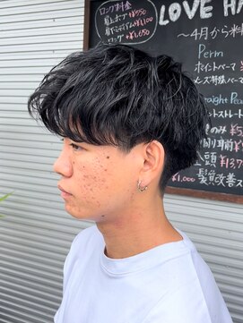 ラブヘアーグリーン(LOVEHAIRGREeN) シャドウパーマ