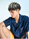 men's/メンズ/ダウンパーマ/黒染め/韓国/ブルーブラック/池袋