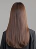 【1】美矯正カット+リタッチ+育てる髪質改善+脳呼吸spa40分