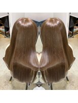 ロク 高田馬場(lok)&nbsp;髪質改善カラーでつくるチョコレートブラウン【高田馬場 lok】