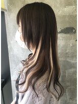 ガルボ ヘアー(garbo hair)&nbsp;艶髪　ハイライト　プルエクステ