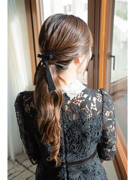 美容堂 ローポニーテール