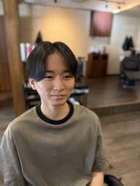 クラッキ ヘアークリエイション(CRAQUE hair creation)&nbsp;ナチュラルセンターパート×ノーセット