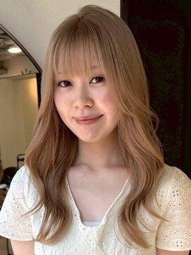 フリーク(FLEEK) レイヤーカット髪質改善ダブルカラーブリーチ