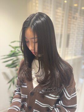 パトゥ 烏丸(patou) 髪質改善トリートメント　レイヤーカット【岡田優里】