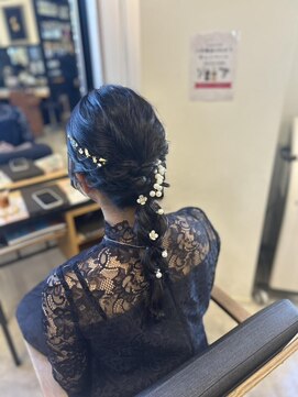 20代30代40代50代◎ヘアアレンジ/編みおろし