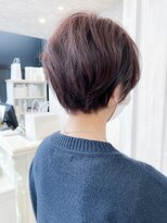 キャアリー(Caary)&nbsp;福山Caary20代30代40代50代60代ショートヘア小顔補正立体カット