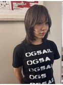 ブリーチハイライト髪質改善ダブルカラーレイヤーカット/新宿