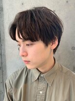 メンズヘアトウキョウ 新宿店(MEN’S HAIR TOKYO)&nbsp;ナチュラルブラウンショートセンターパート