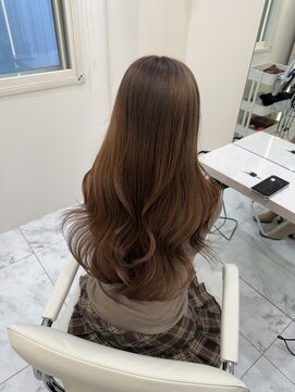 ルル(Lulu) 梅田/ブラウン/ベージュ/レイヤー/前髪カット/縮毛矯正/髪質改善