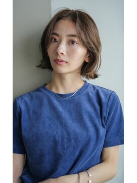 エインアンリー 明治神宮前(AIN.ANLY.) ボブパーマ、ボブ毛先パーマ、ニュアンスパーマ、パーマゆるめ