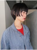 ○オイルつけるだけで決まるショートスタイル