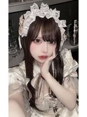 ダークブルー/デジタルパーマ/ワンホンレイヤー[渋谷]