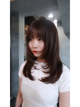 ノス 表参道(NOOS) 似合わせレイヤーカット/ケアカラー/艶カラー