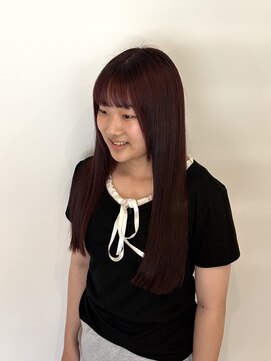 アニューヘアー 長束店(ANEW hair) チェリーレッド♪(祇園)(長束)(山本)(安佐南区)
