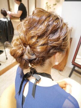 シエル(hair terrace Ciel) なみゆるアップ♪