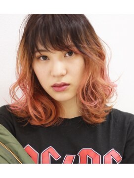 ダリー 発寒南店(Dali) 「dali」orange×pink 田中