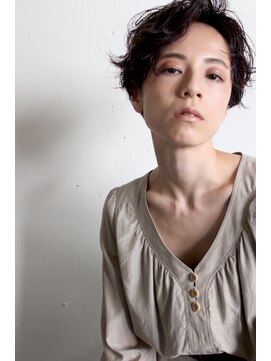 ミラバイグリーン(Mira by green) ハンサムshort×perm 022