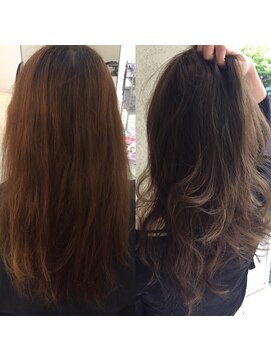 モードケイズ 西宮(MODE K's) 大人かわいい/小顔/斜めバング/アシンメトリー/伸ばしかけ