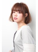 【curio尾山台】30代・40代　モード3Dカラー × ミニマムボブ