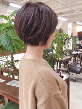 キアラ(Kchiara) 丸みショートボブシークレットパーマkchiara川野直人