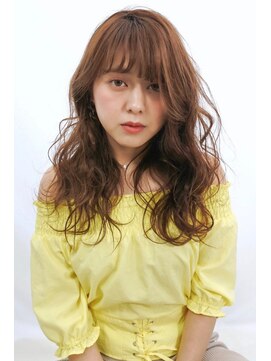 アレンヘアー 帯広店(ALLEN hair) 元気いっぱいビタミンイエローカラー