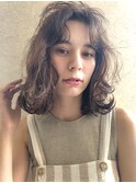 SIENA  外国人風シアーグレージュｘ重めボブ