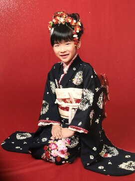 美容室 ラ ポチム 七.五.三.セット&着付け