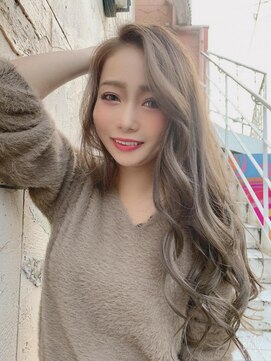 エイムコーゾー美容室(AiM KOZO) ミルクティーグレージュ