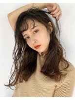 ステイシー(stay she) 艶やかなセミロングヘアー