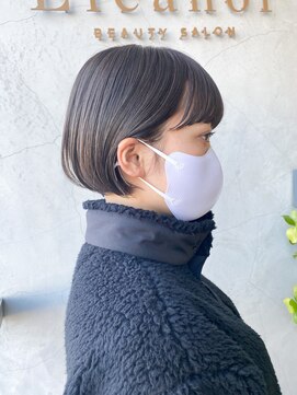 エレノア 自由が丘店(Eleanor) アディクシーカラー＊大人かわいいミニボブワイドバング