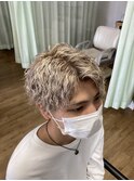 ミルクティーベージュ×ツイスパ